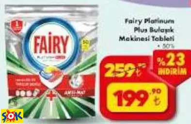 FAİRY PLATİNUM PLUS BULAŞIK MAKİNESİ TABLETİ